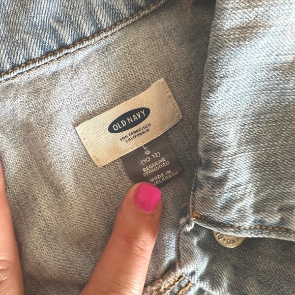 Girls Denim Vest - Picture 2 of 3